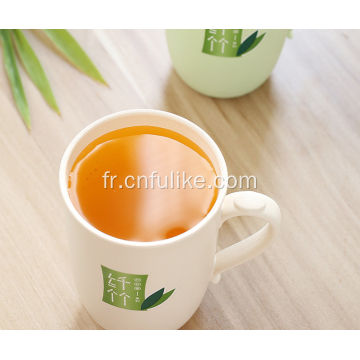 Tasse à café en plastique écologique en fibre de bambou